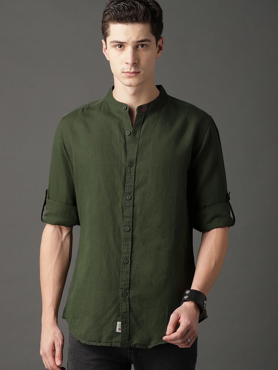 roadster olive green shirt