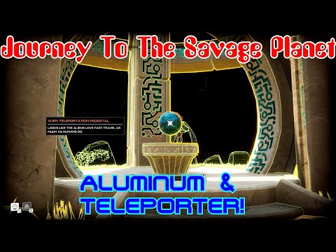 journey to the savage planet aluminum