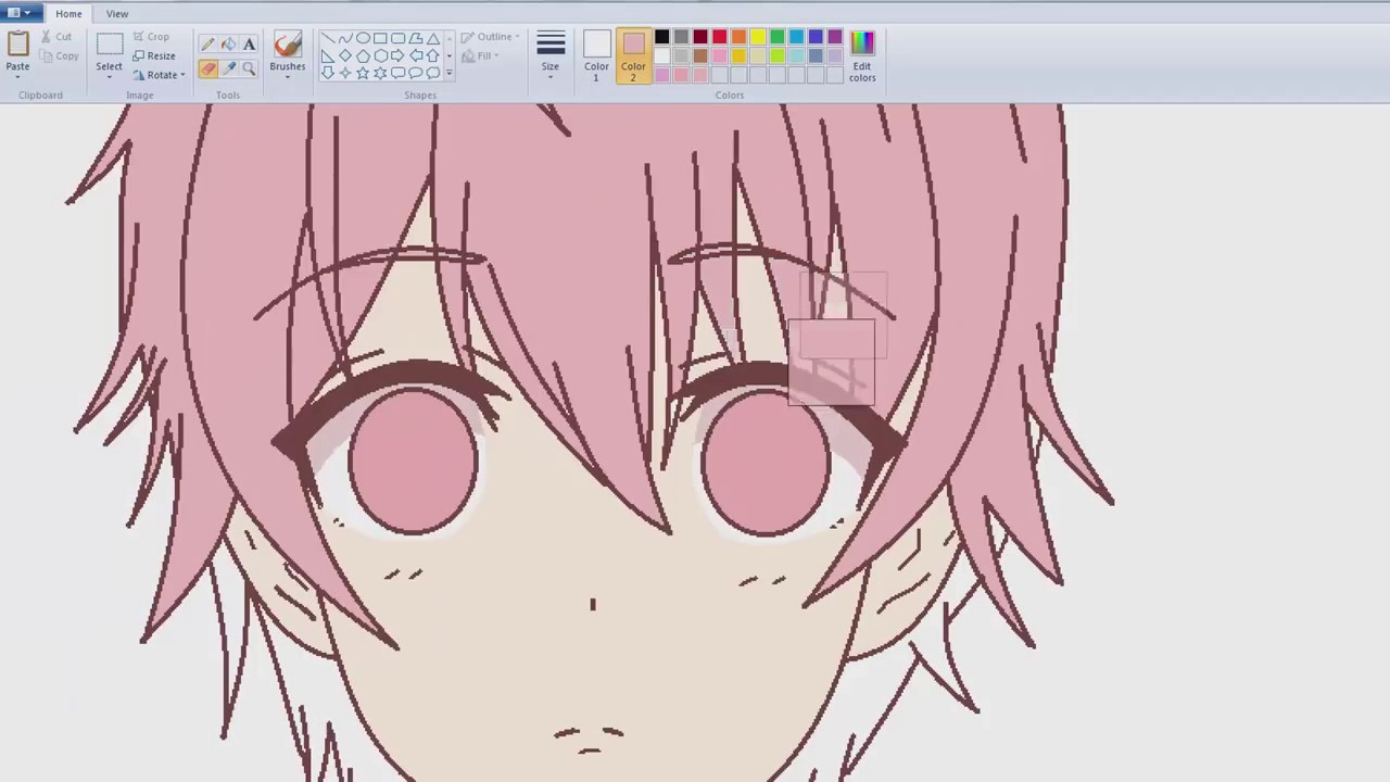 draw anime with mouse