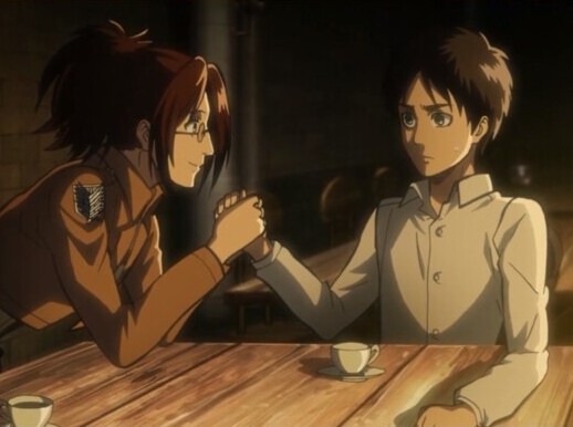 hanji zoe x eren