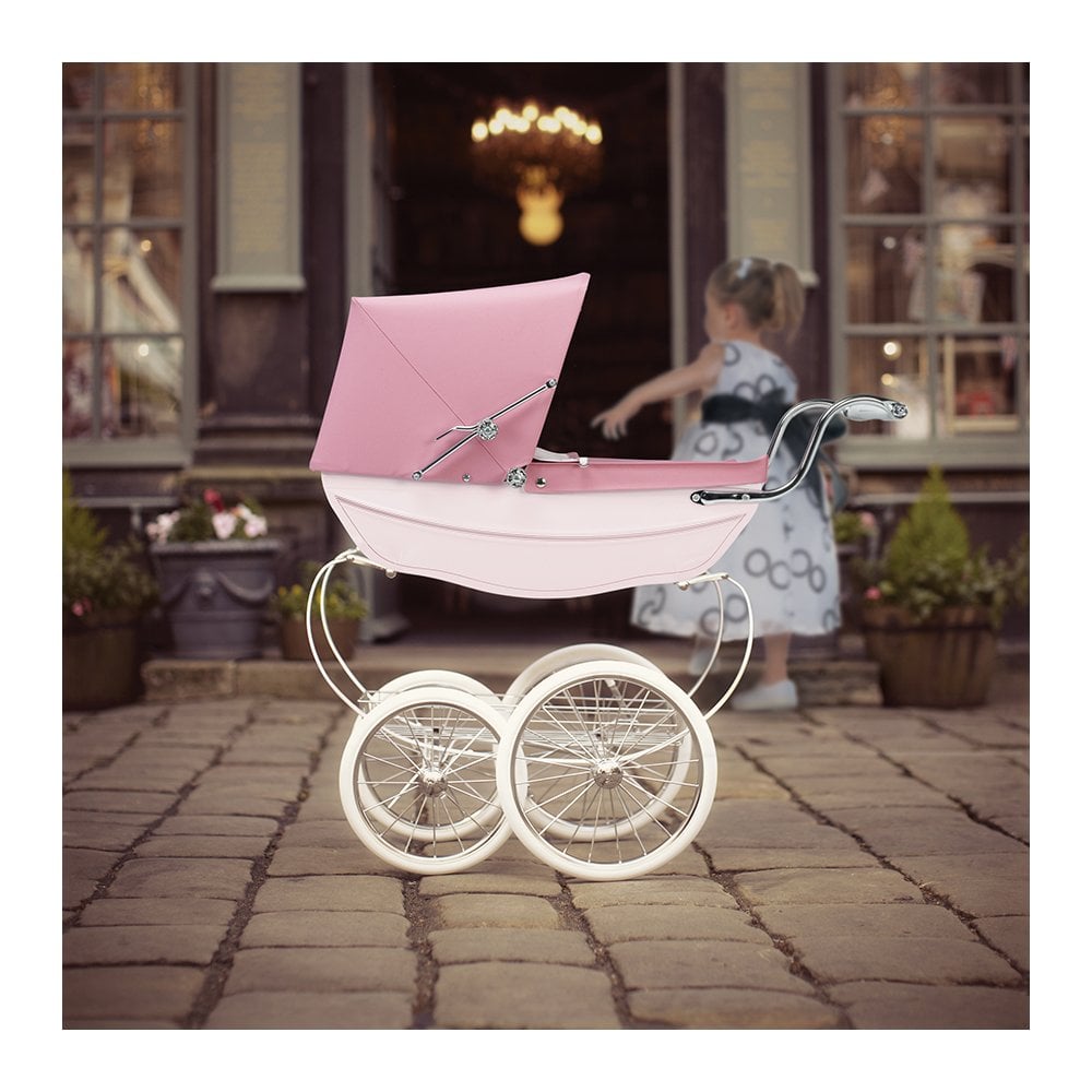 silver cross pink dolls pram