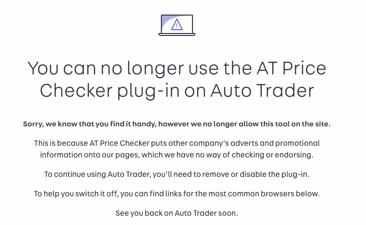 autotrader price tracker