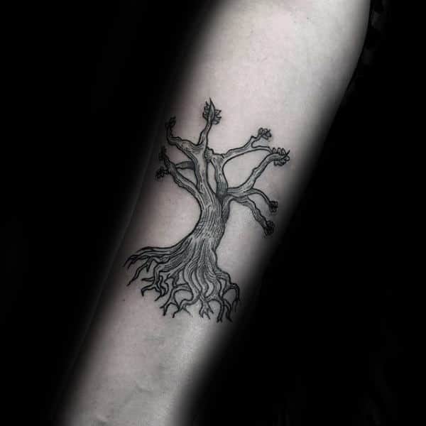 tree tattoo roots