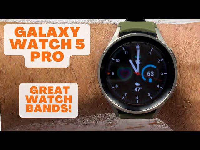 samsung galaxy watch 5 pro bands