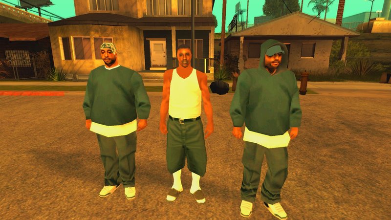 gta san andreas grove street families mod