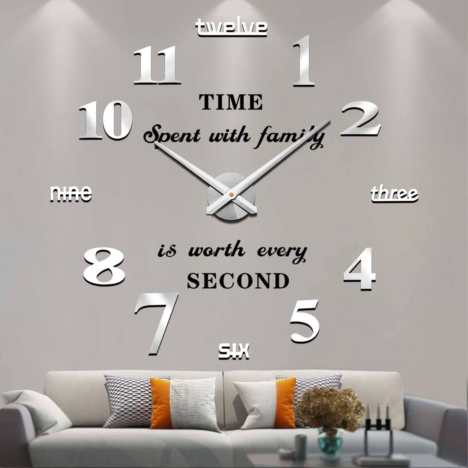 clock wall decor ideas