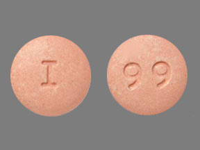 round orange pill 99 v