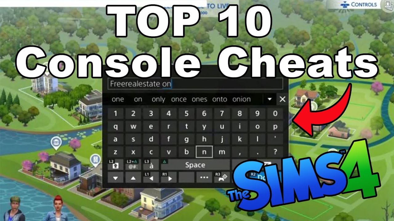 cheats for sims 4 on ps4