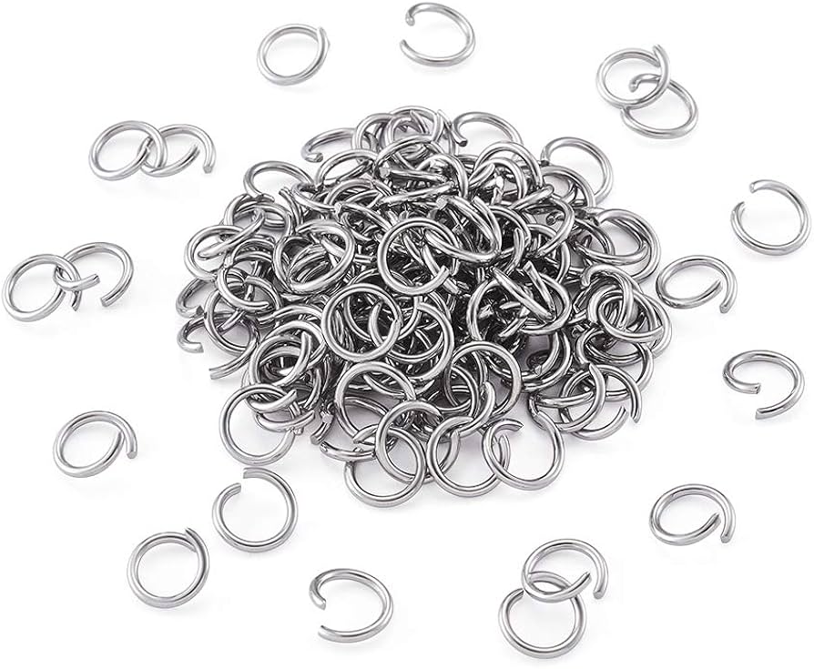 chainmail rings stainless steel