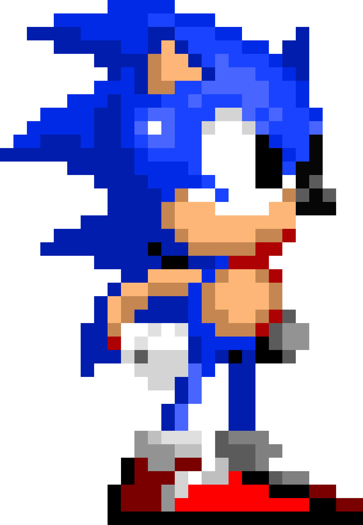 sonic pixel art