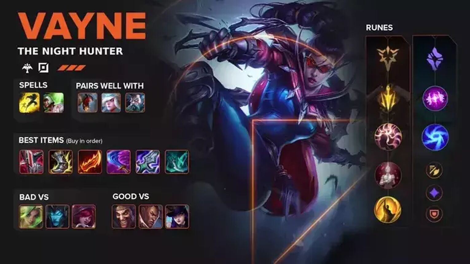 vayne runes