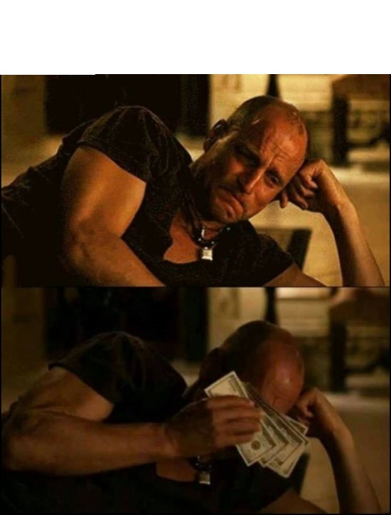 cry money meme