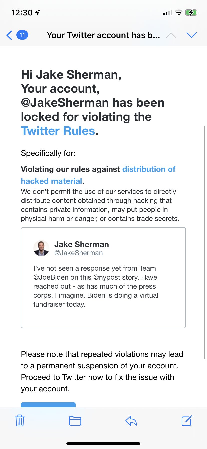 jake sherman twitter