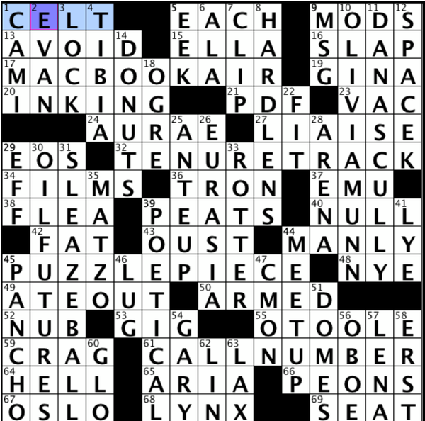 excellent crossword clue