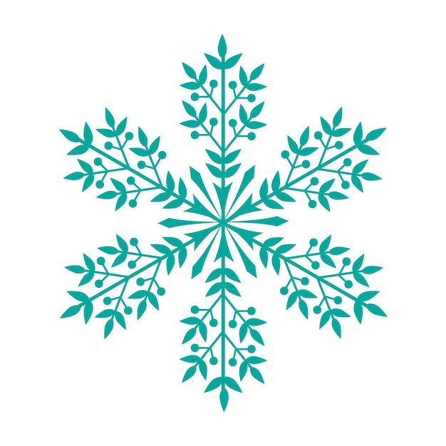 christmas snowflake clipart