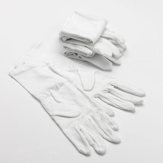 white cotton gloves eczema