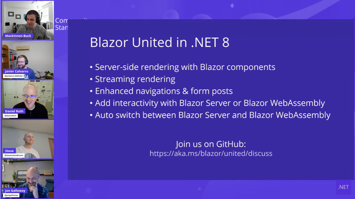 blazor .net 8