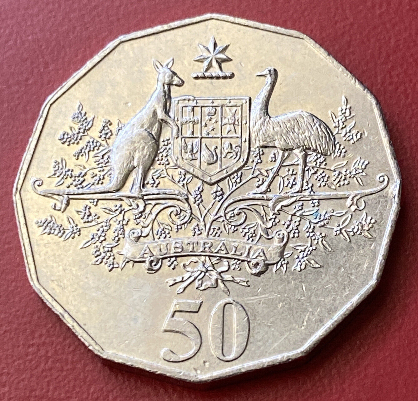 2001 australian 50 cent coin value