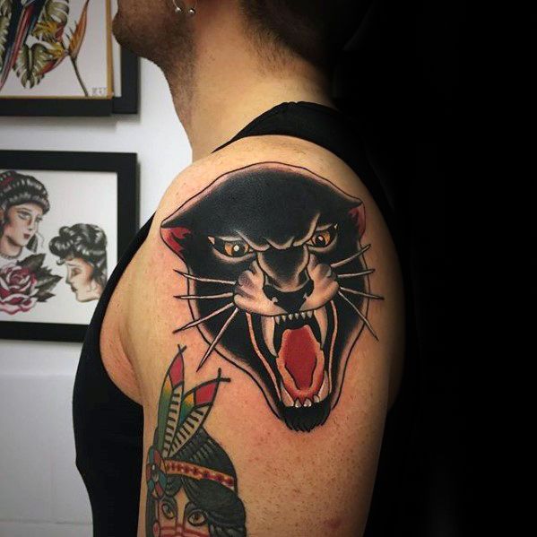 tattoo panther head