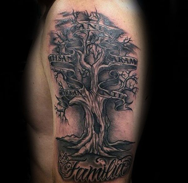 family tree tattoo