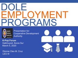 dole summer job 2017