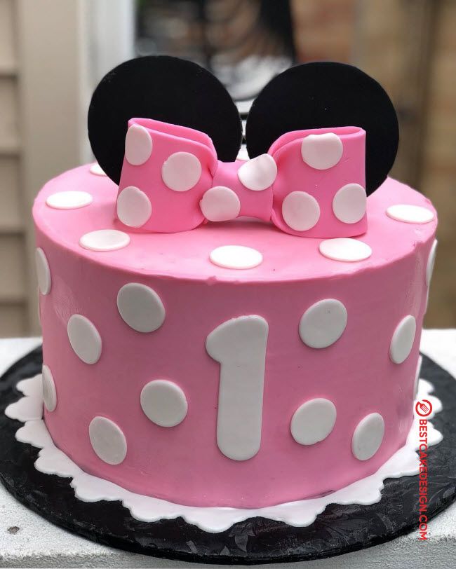 pastel minnie mouse rosa