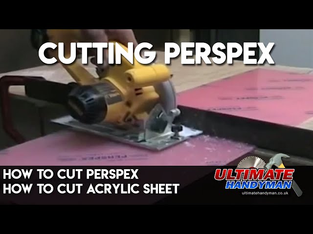 cut perspex