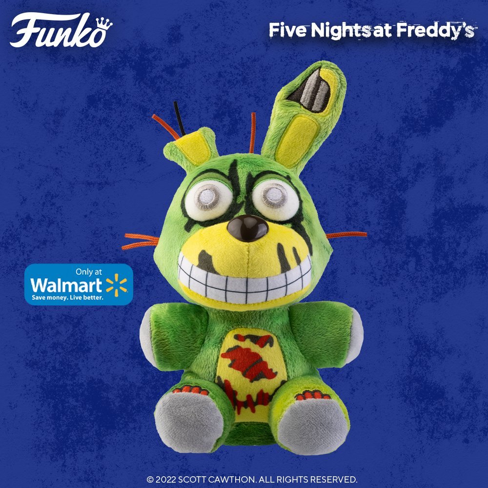 springtrap plush tie dye