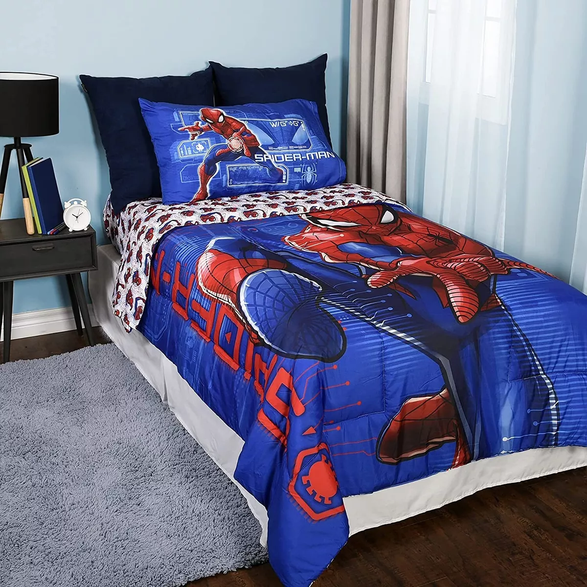 spiderman bedding twin