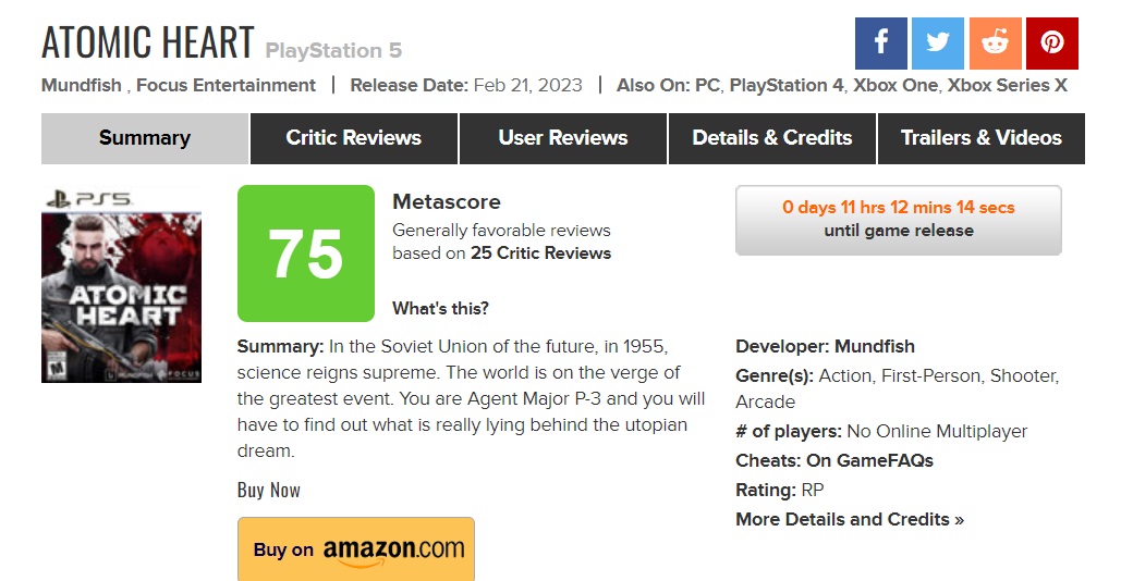 metacritic atomic heart