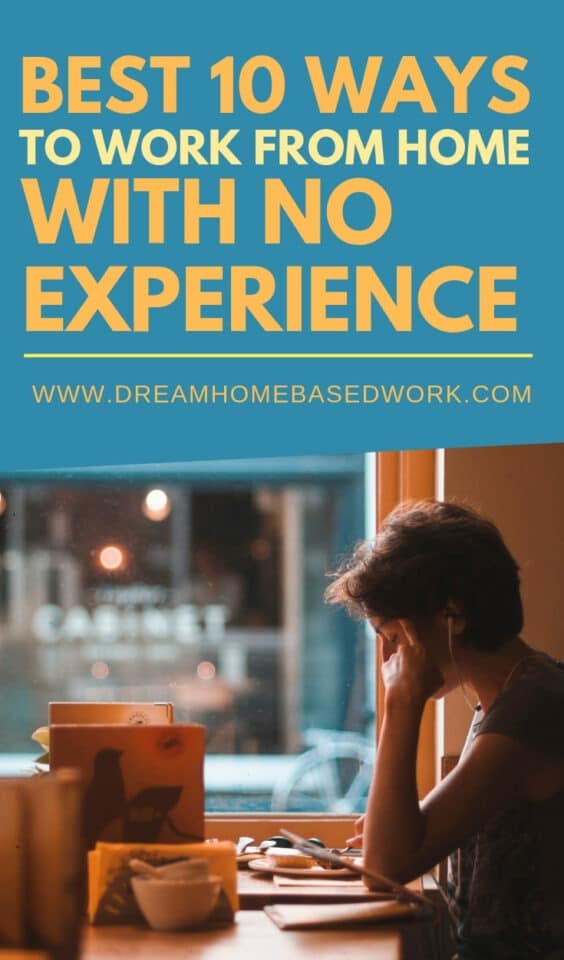 work from home jobs that pay well no experience