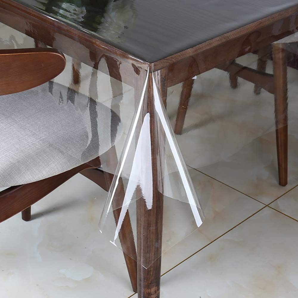 clear tablecloth