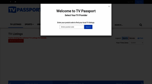 passport tv listings