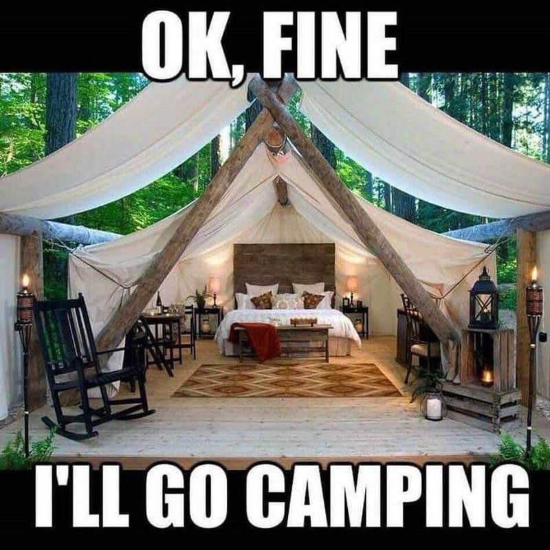 funny camping memes