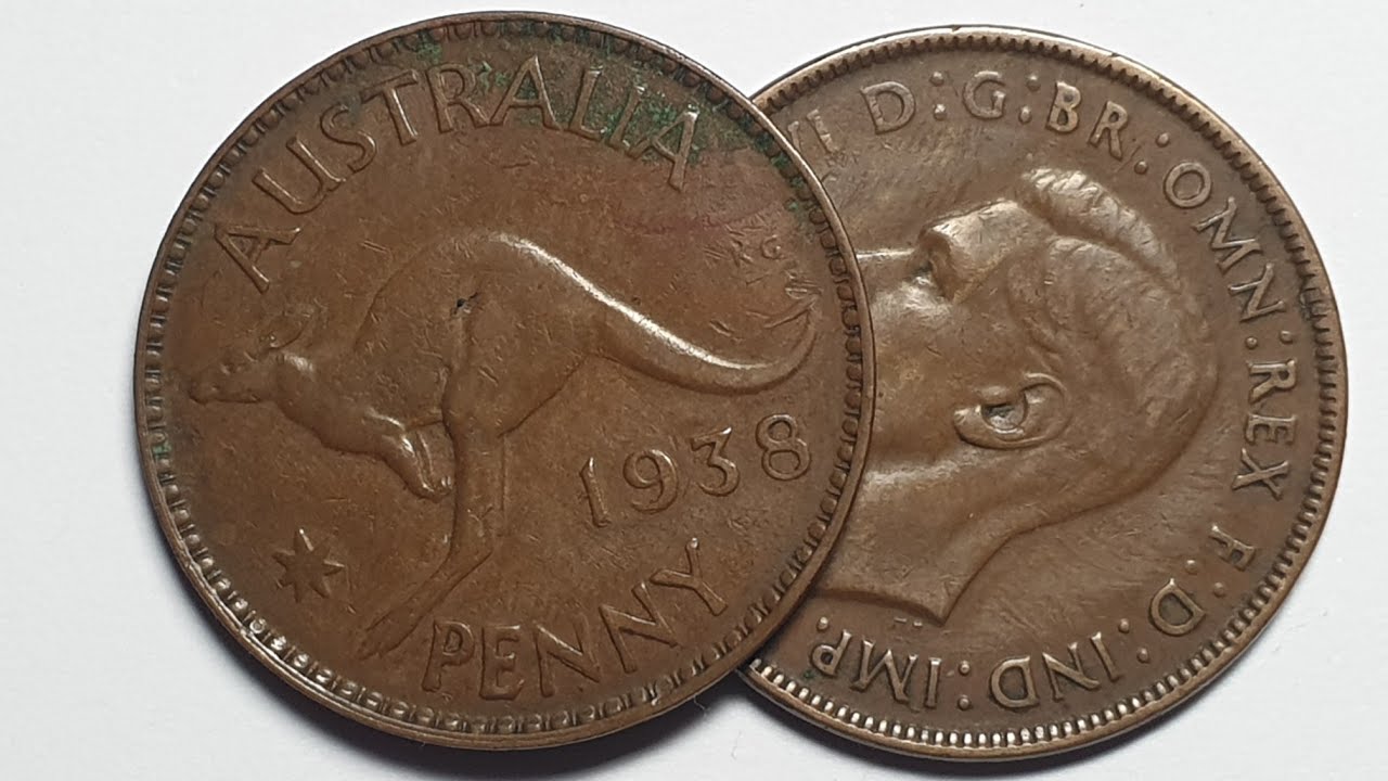 1938 penny australia value