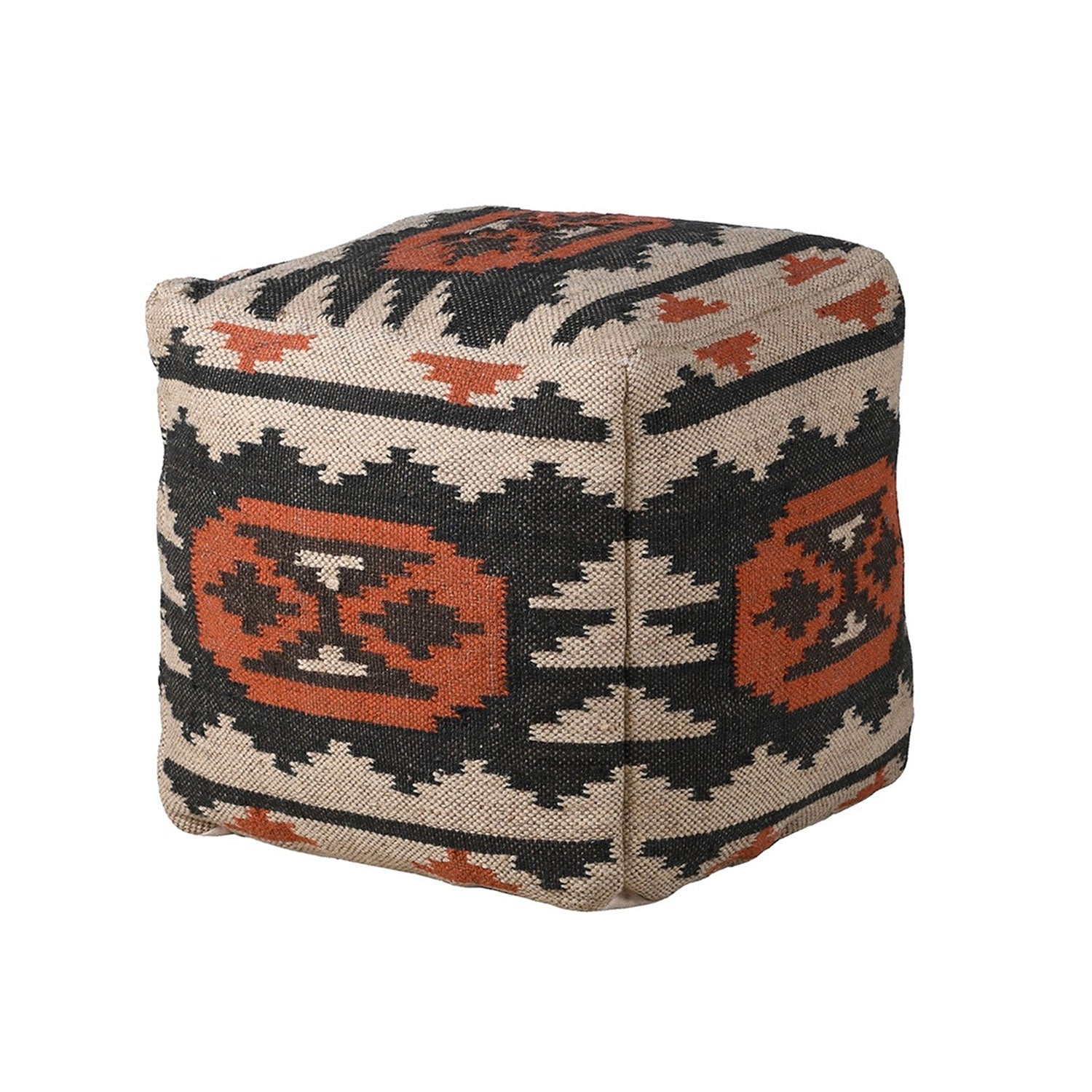 kilim pouffe