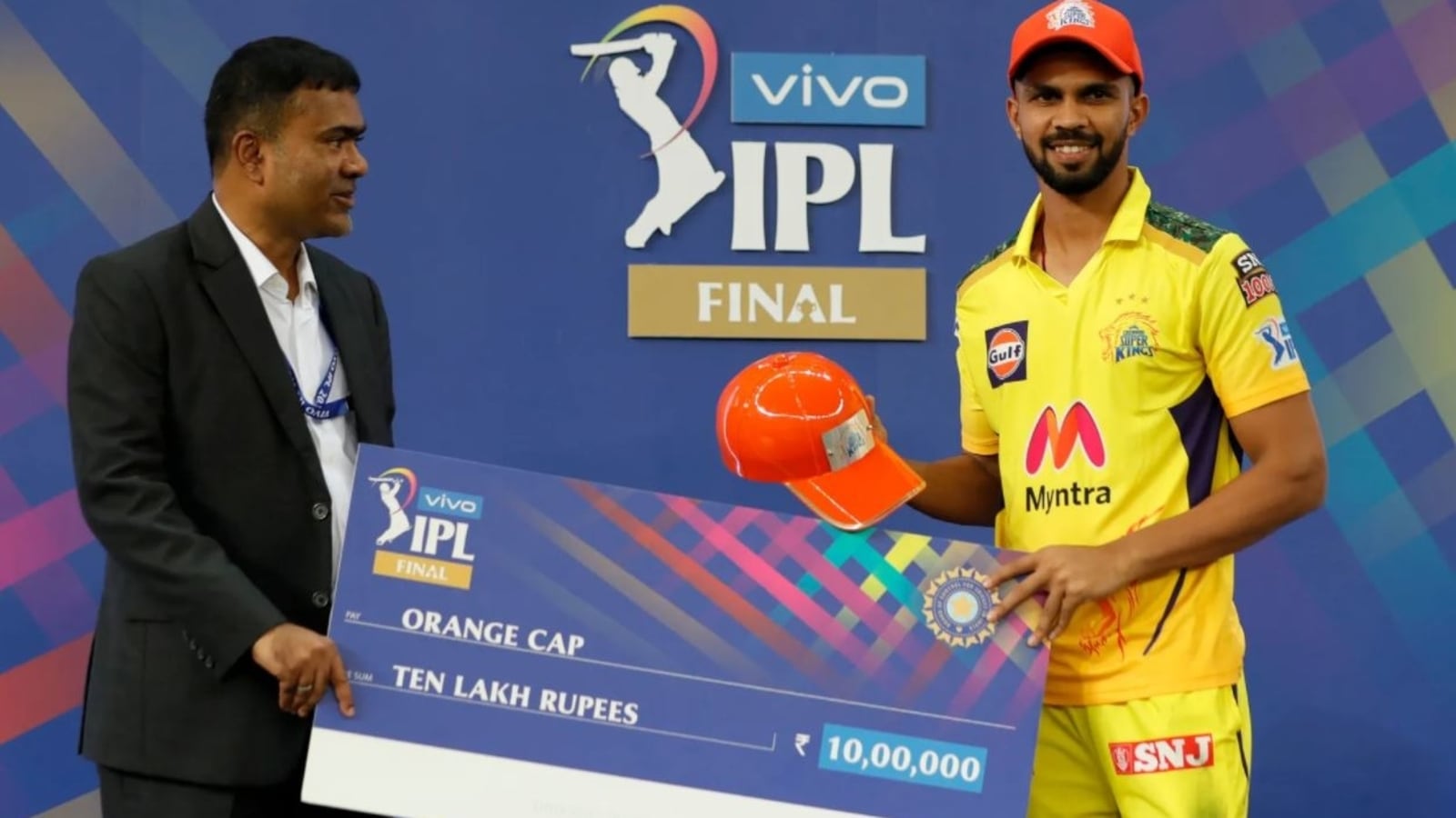 who has orange cap in ipl 2021