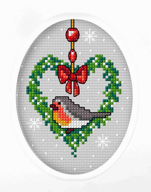 christmas card cross stitch kits