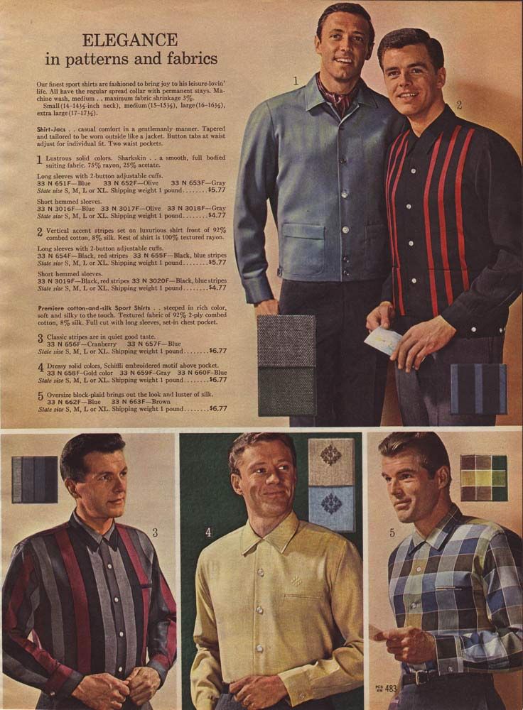 1960s mens fashion