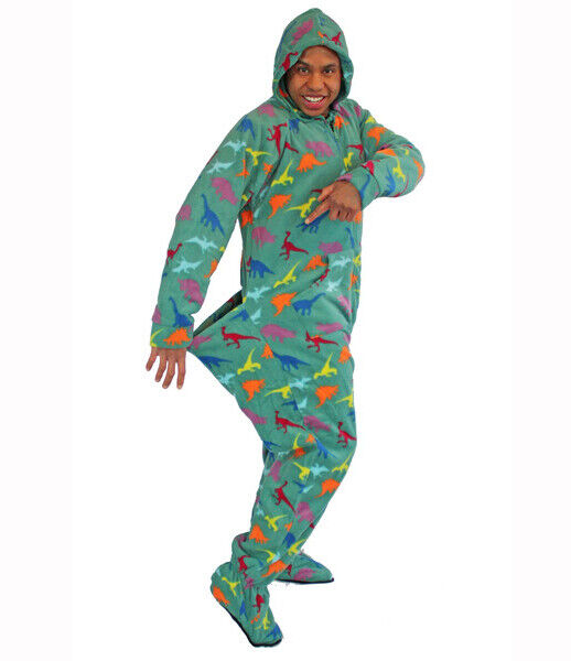 adult footie pajamas