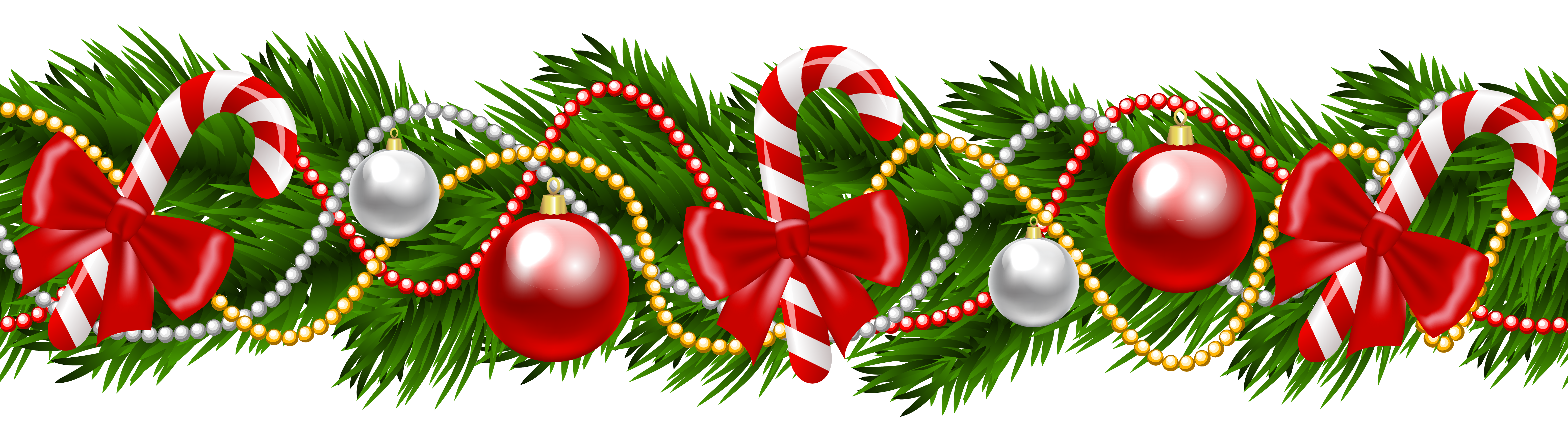 xmas garland clipart