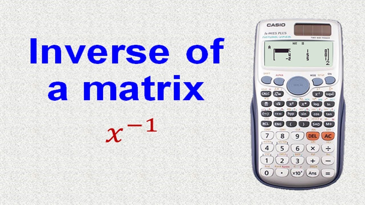 inverse matrix calculator