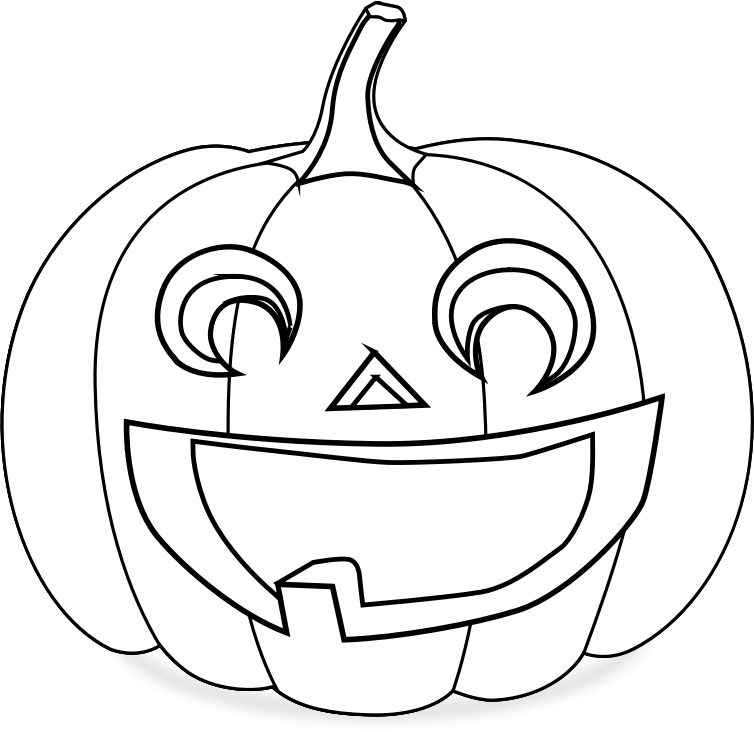 pumpkin coloring png