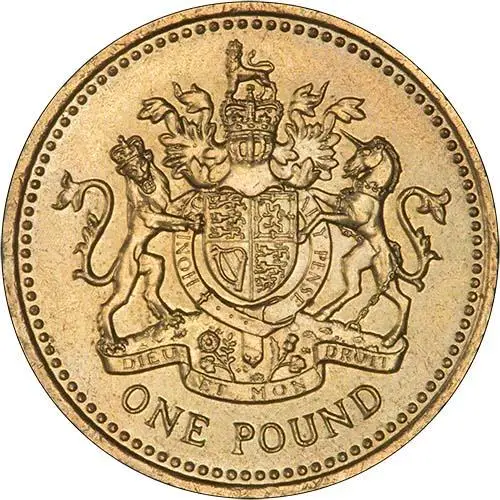 1983 british pound coin