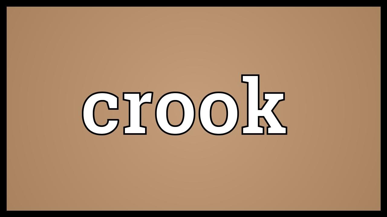 bunch of crooks meaning