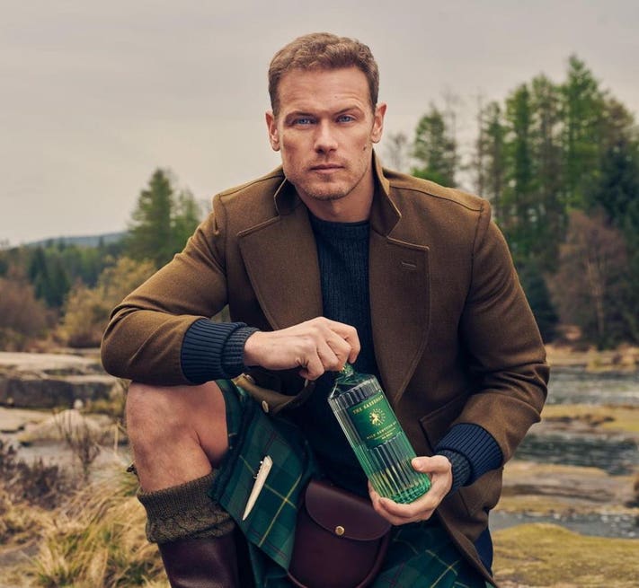 sam heughan gin