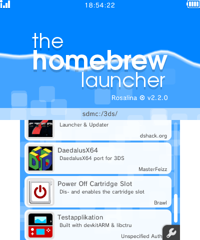 3ds homebrew menu