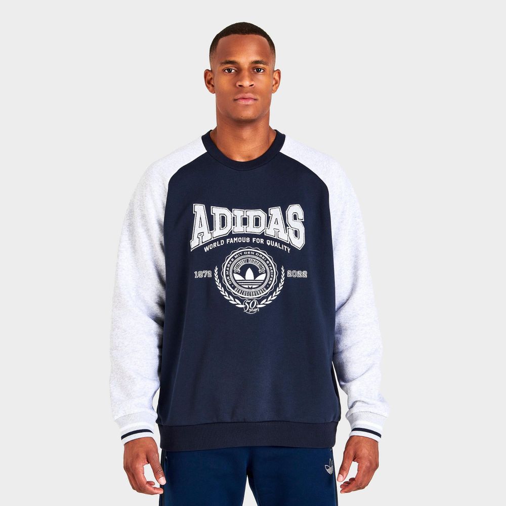 adidas originals varsity sweatshirt