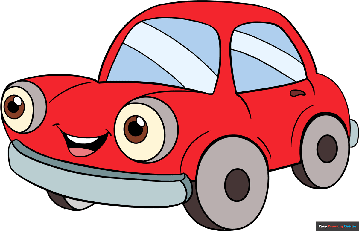 cartoon car drawings