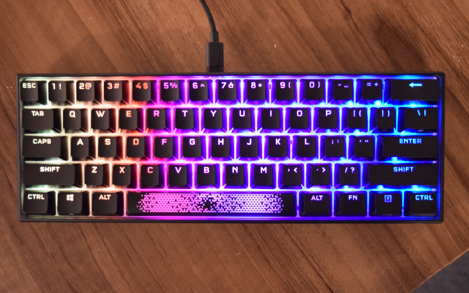 is the corsair k65 hot swappable